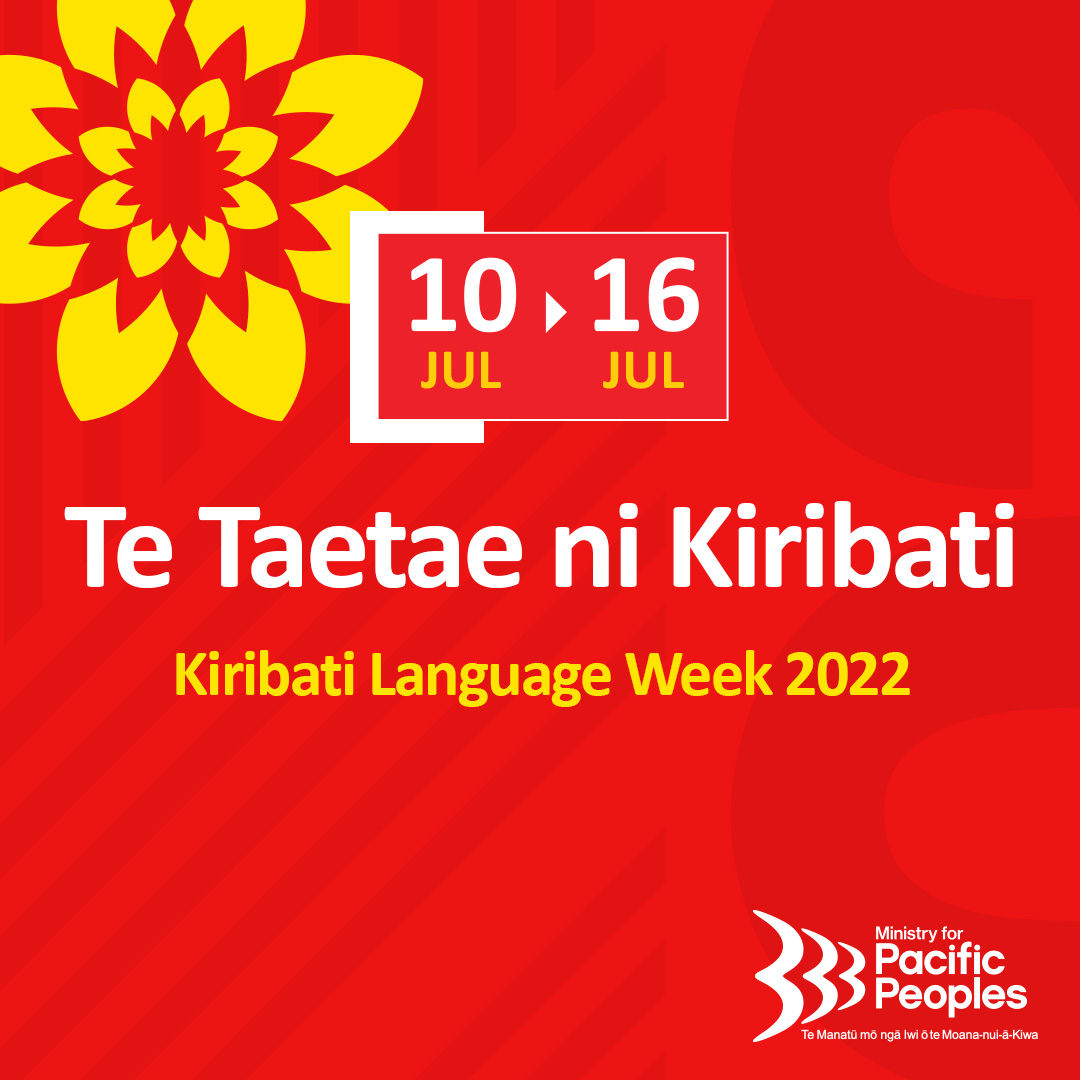 Ministry for Pacific Peoples — Kiribati Language Week 2022