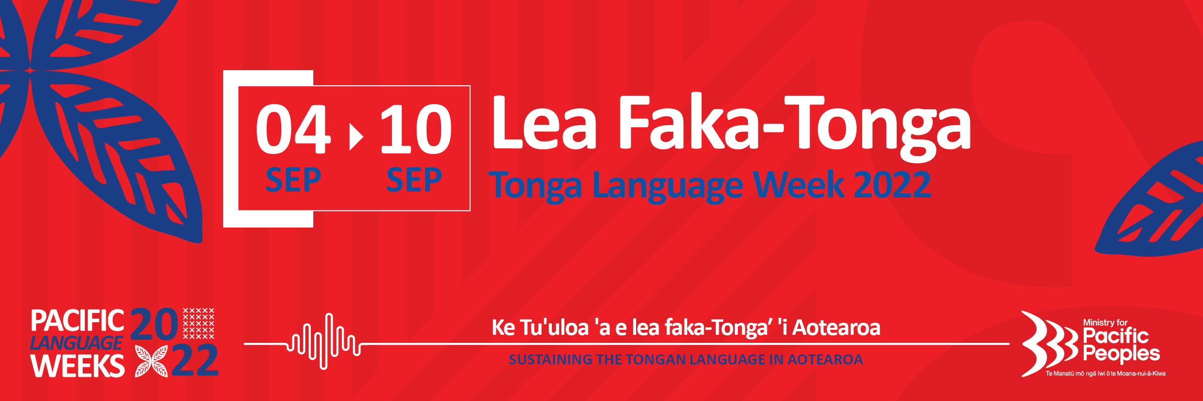 Ministry for Pacific Peoples — Tonga Language Week 2022
