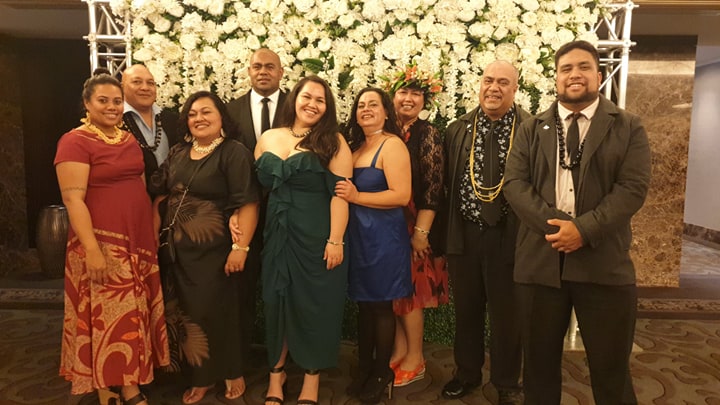 Some of the Fale Pasifika staff and board members along with community leaders at a recent function. Photo Supplied.