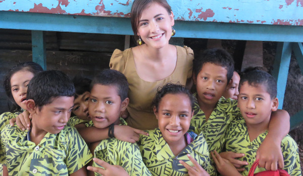 VSA volunteers like Kate Kanshaw in Samoa make a real difference in the lives of people in The Pacific