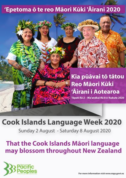 Cook Island Langauge Week Poster 2020 VP2